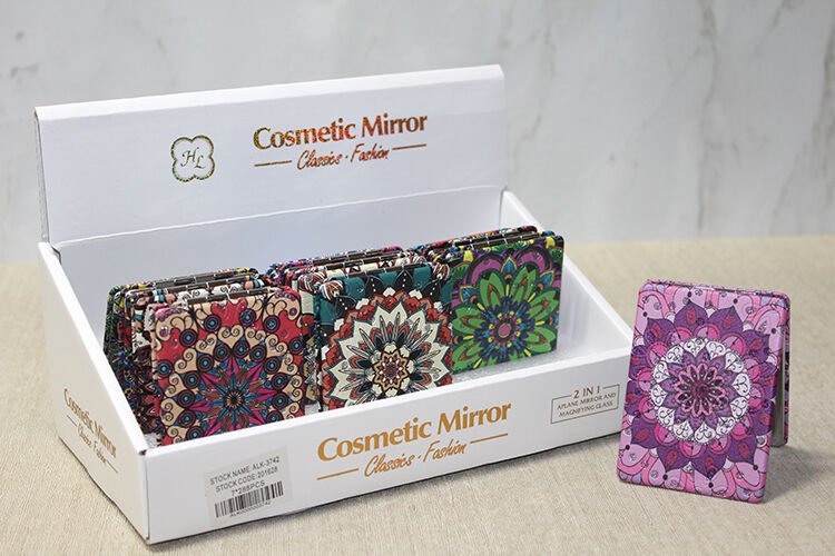 Taşlı El Aynası Dikdörtgen İnce