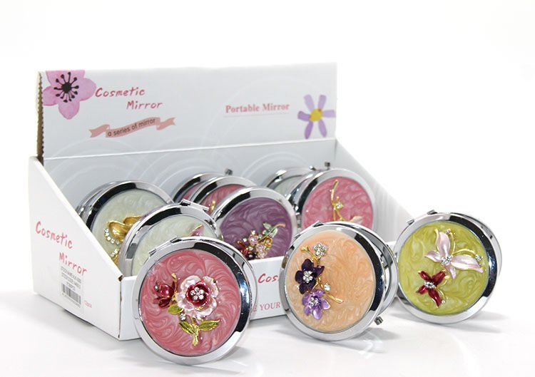 Kabartmalı Desenli El Aynası