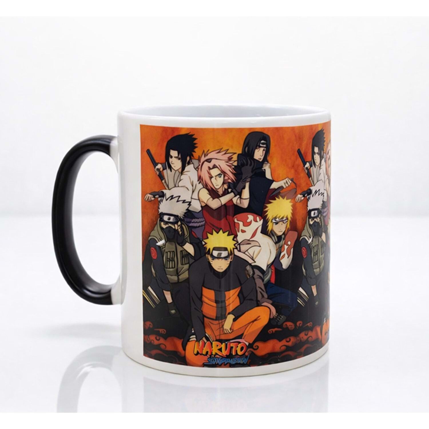 Porselen Renk Değiştiren Naruto Kupa Bardak