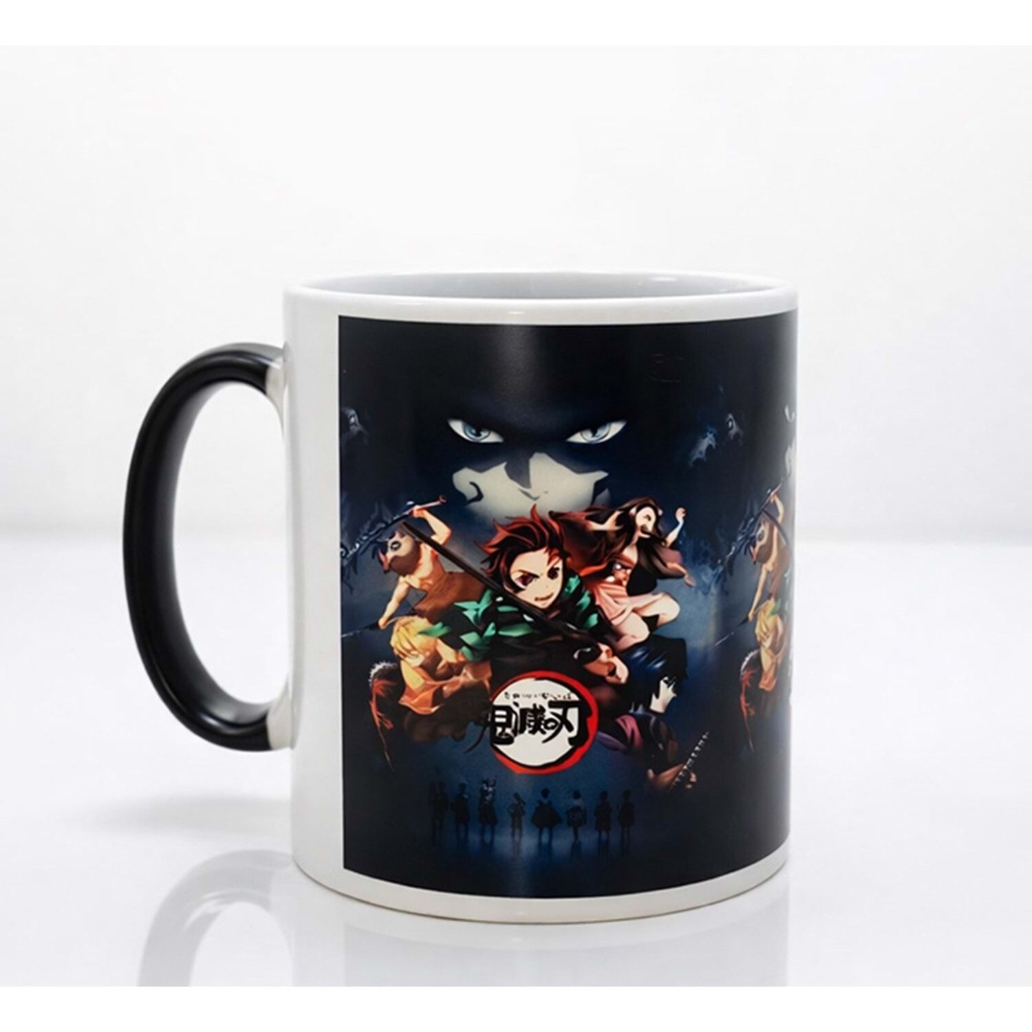 Porselen Renk Değiştiren Demon Slayer Kupa Bardak