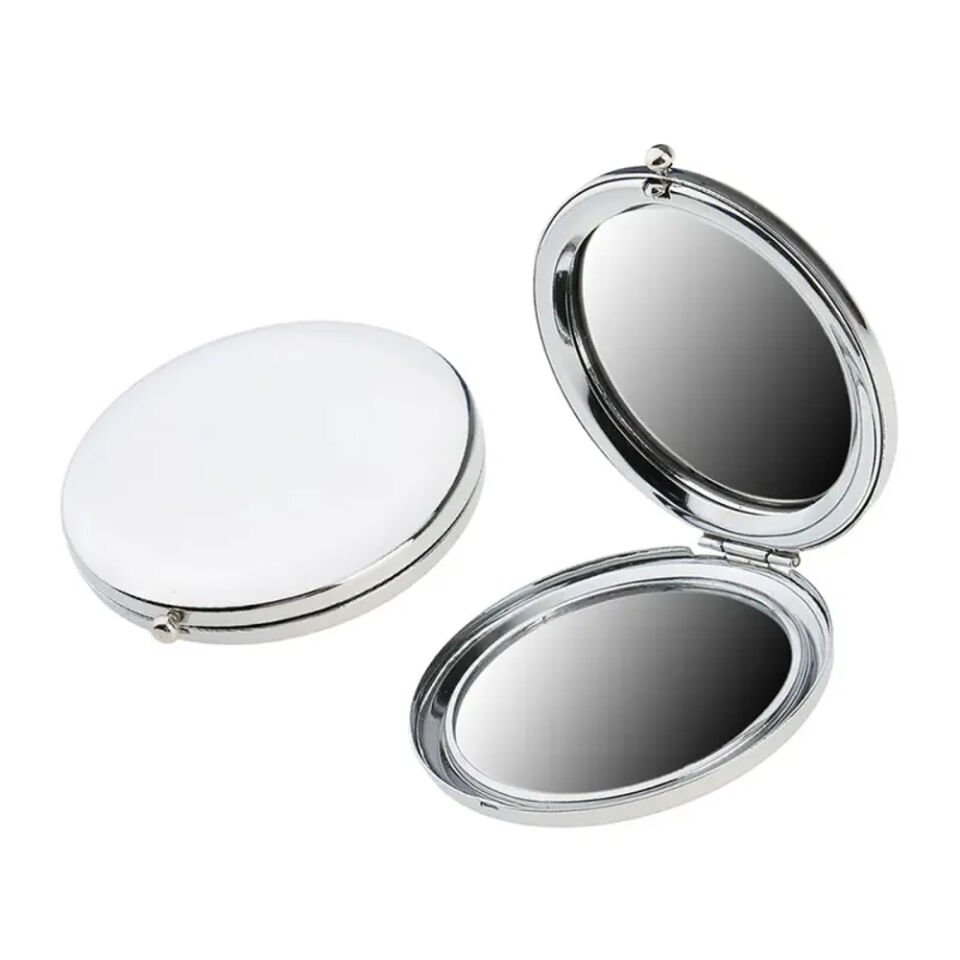 Gümüş Renk Cep Aynası
