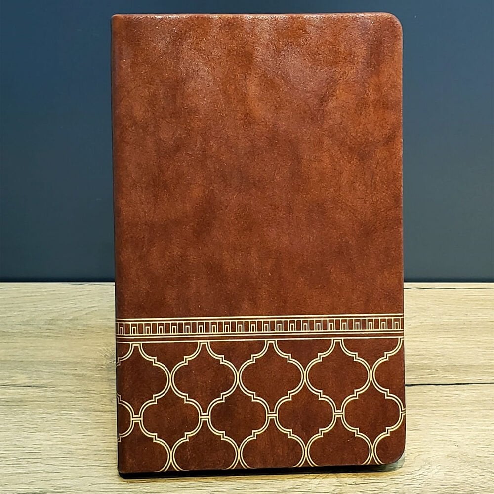 Desenli Deri Defter