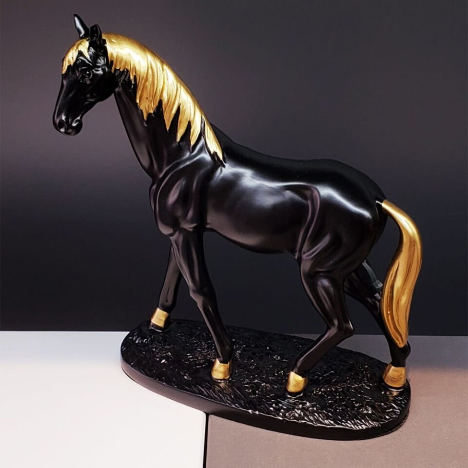 At Tasarımlı Dekoratif Biblo