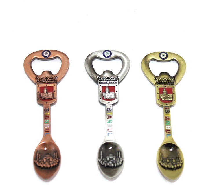 İstanbul Temalı Metal Magnet Ve Açacak