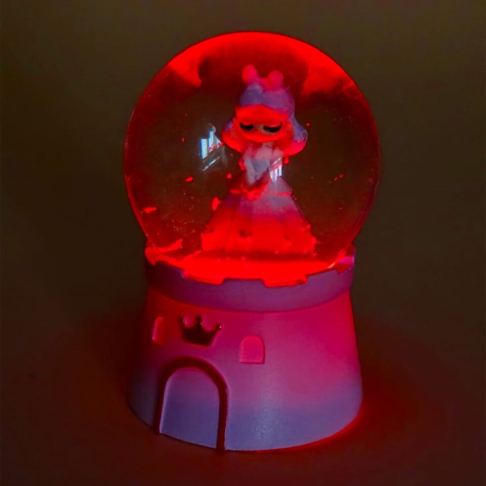 Küçük Boy Sevimli Prenses Kar Küresi