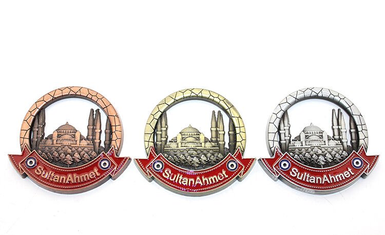 İstanbul Temalı Metal Magnet