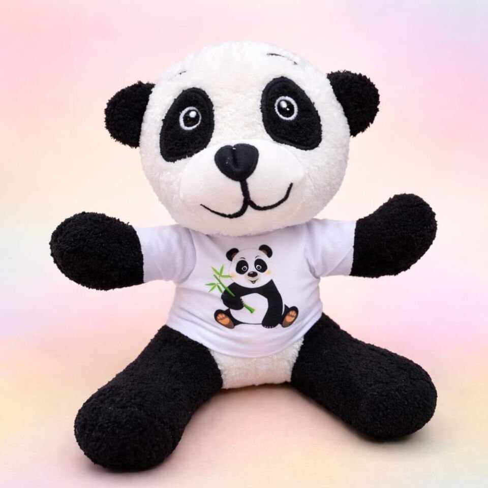Tişörtlü Panda Oyuncak