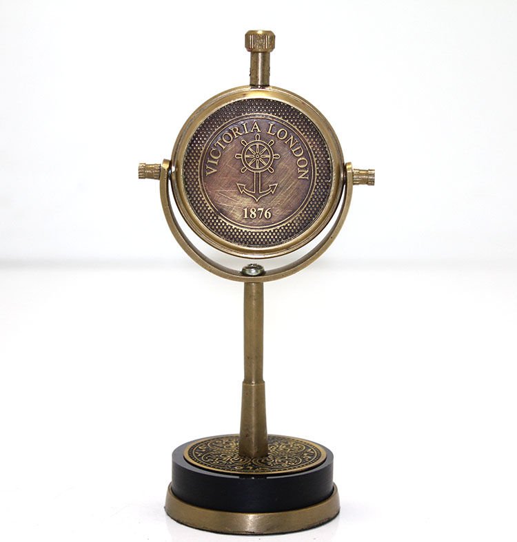 Masa Üstü Pirinç Saat