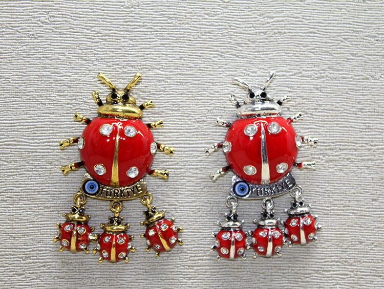 Swaroski Uğur Böceği Magnet