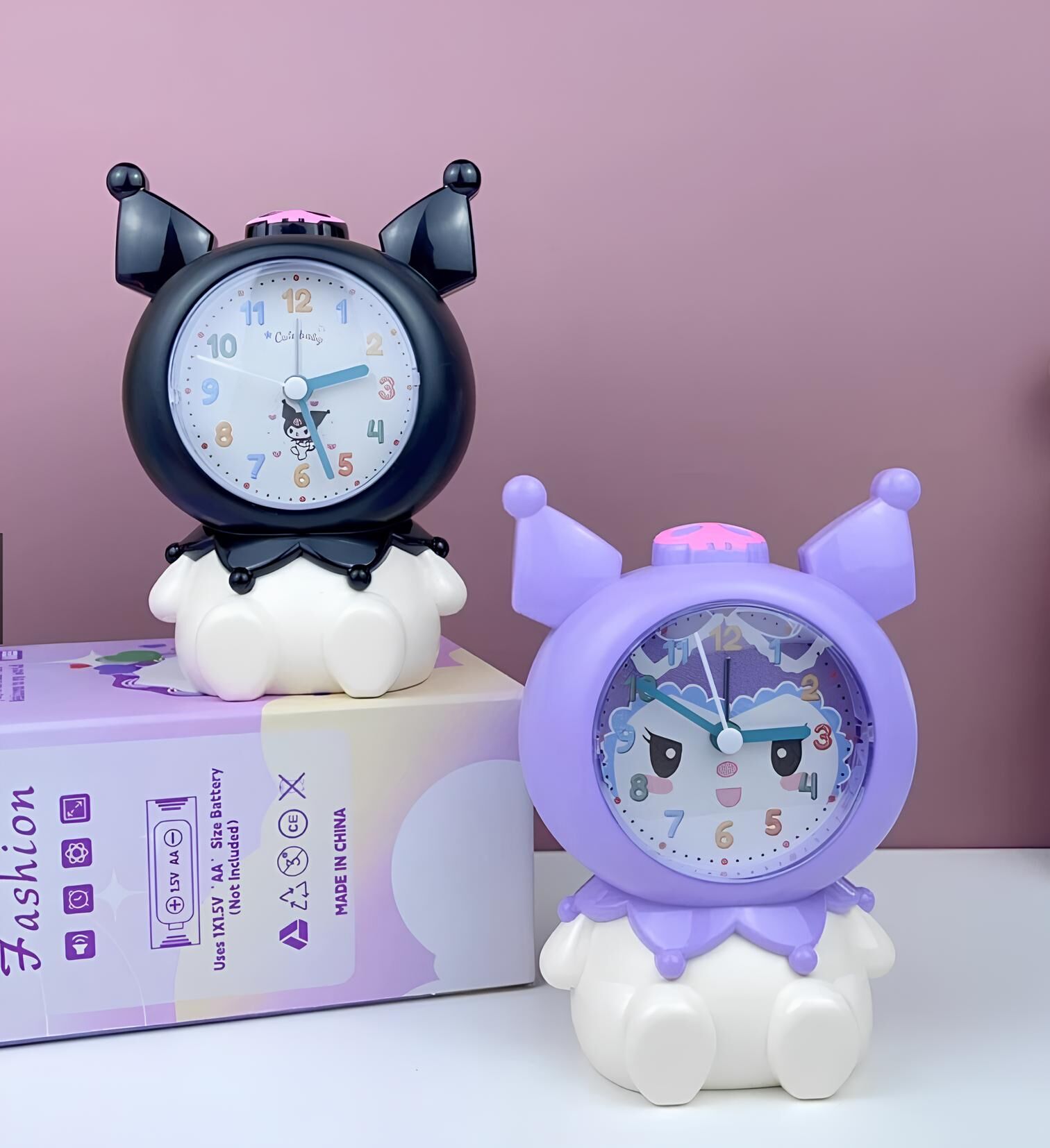 Kuromi Masa Üstü Çalar Saat