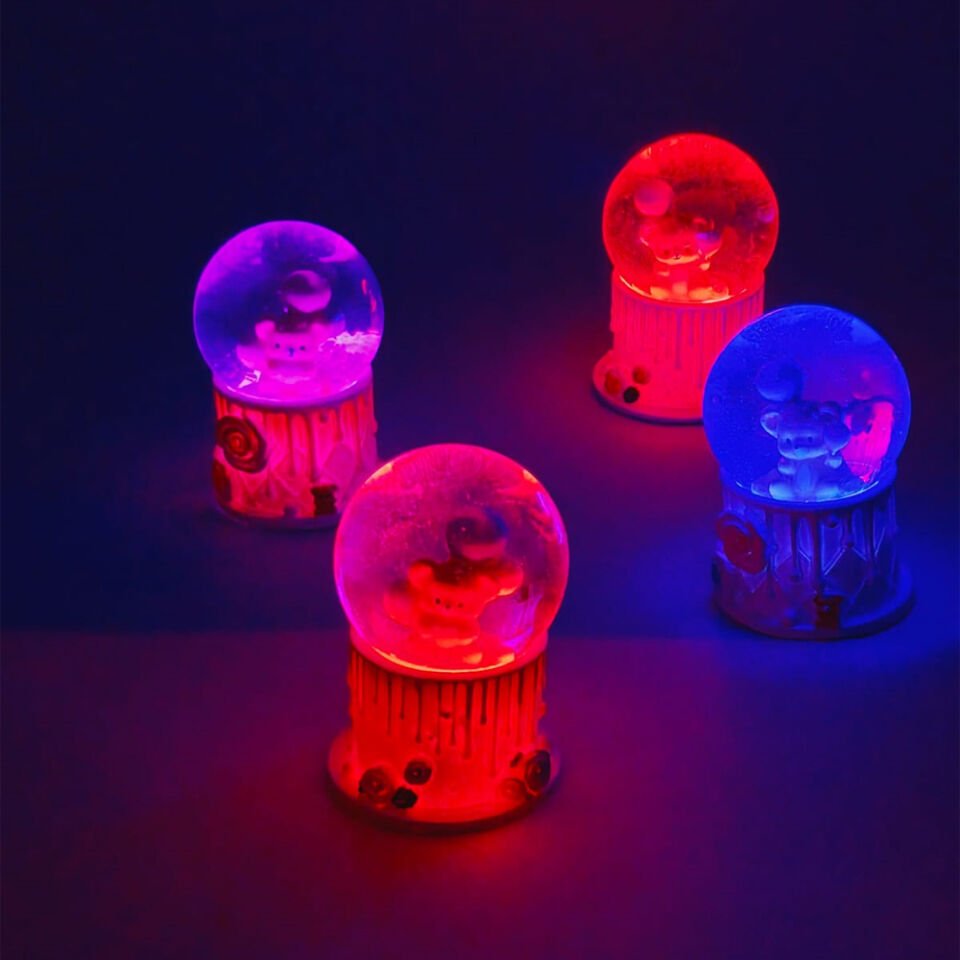 Sevimli Küçük Boy Ayıcık Kar Küresi