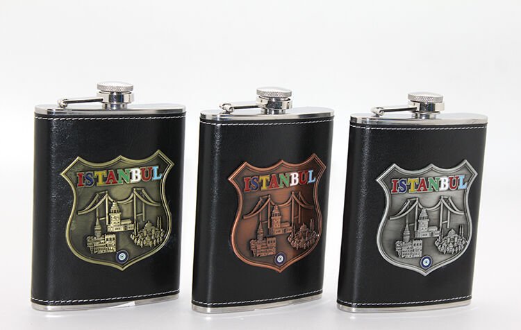 Paslanmaz Çelik İstanbul Yöresel Matara