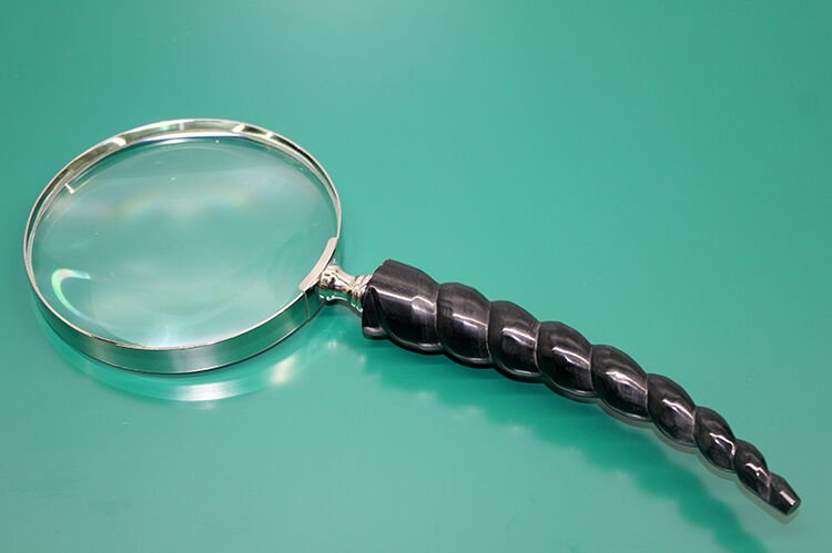 Boynuz Pirinç Büyüteç