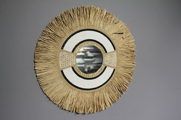 Hasırlı Duvar Aynası 3