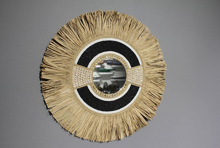 Hasırlı Duvar Aynası 3