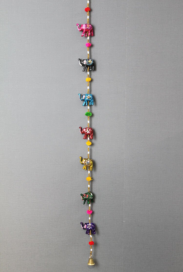 7'Li Asmalı Aynalı Fil