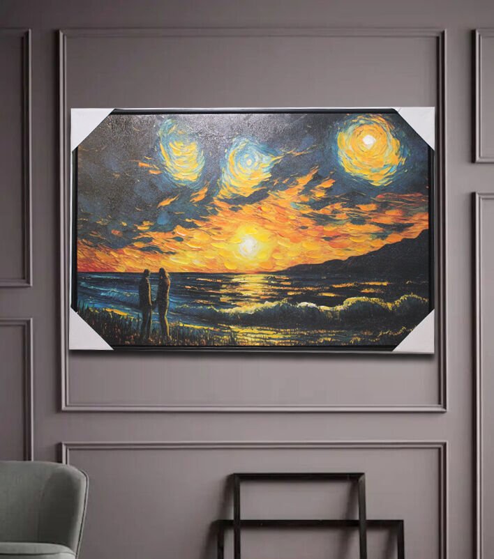 Duvara Asmalı Yağlı Boya Pano