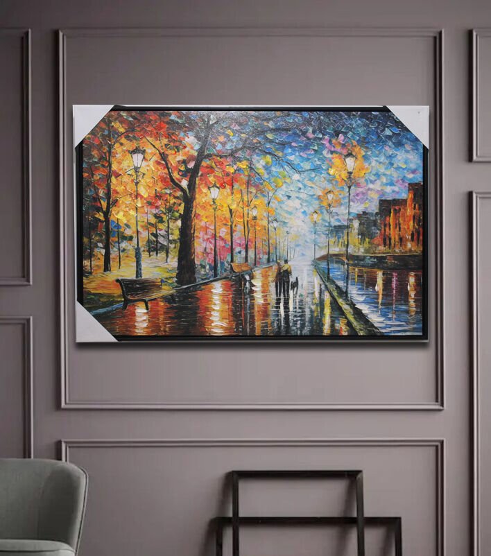 Duvara Asmalı Yağlı Boya Pano