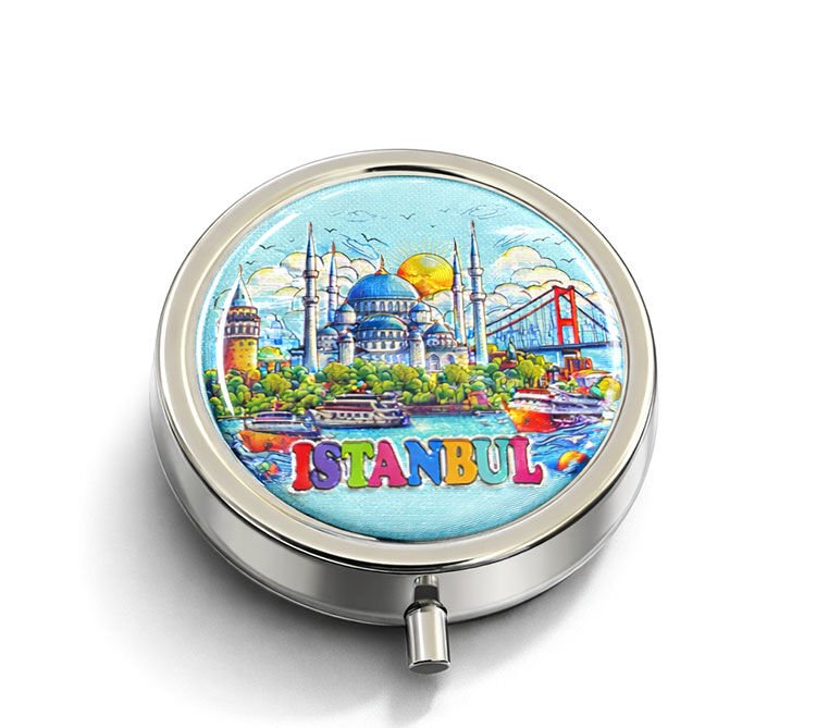 İstanbul Temalı İlaç Kutusu