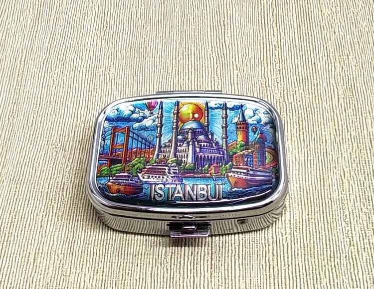 İstanbul Temalı İlaç Kutusu