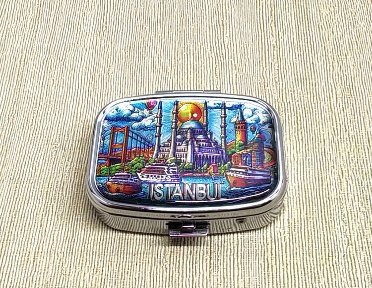 İstanbul Temalı İlaç Kutusu