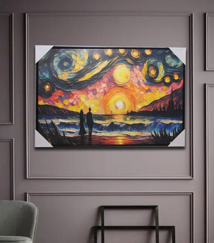 Duvara Asmalı Yağlı Boya Pano