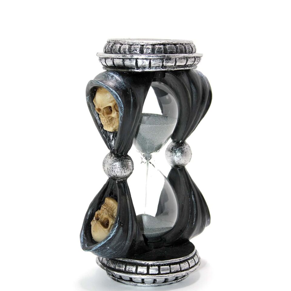 Polyester Kurukafa Tasarımlı Kum Saati