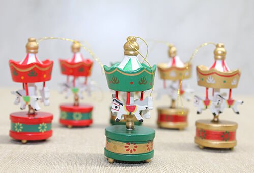 Ahşap 6'Lı Dekoratif Atlı Karınca