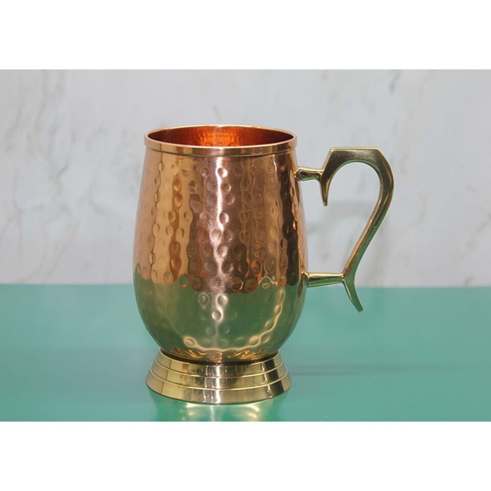 Bronz Metalik Pirinç Kupa Bardak