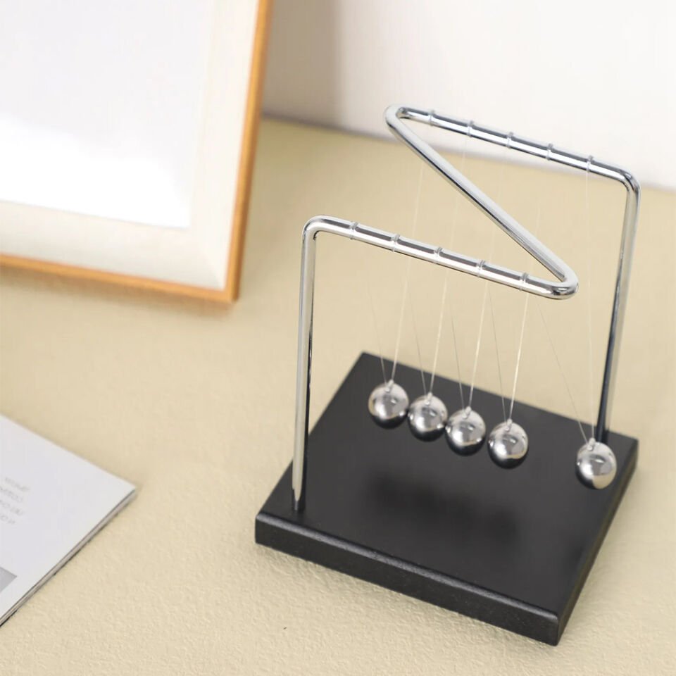 Z Balans Denge Topları (Ahşap Tabanlı – Siyah)