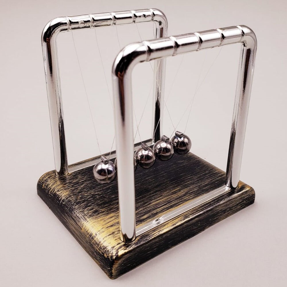 Küçük Newton Denge Balans (Eskitme – Vintage Tasarım)