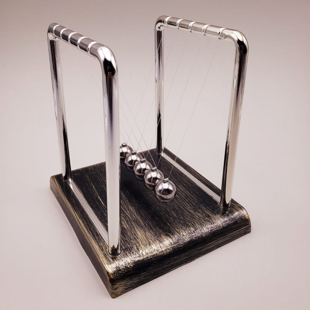 Orta Boy Gold Eskitme Newton Denge Balans