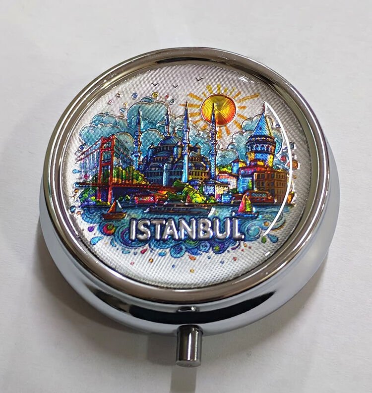 İstanbul Temalı İlaç Kutusu