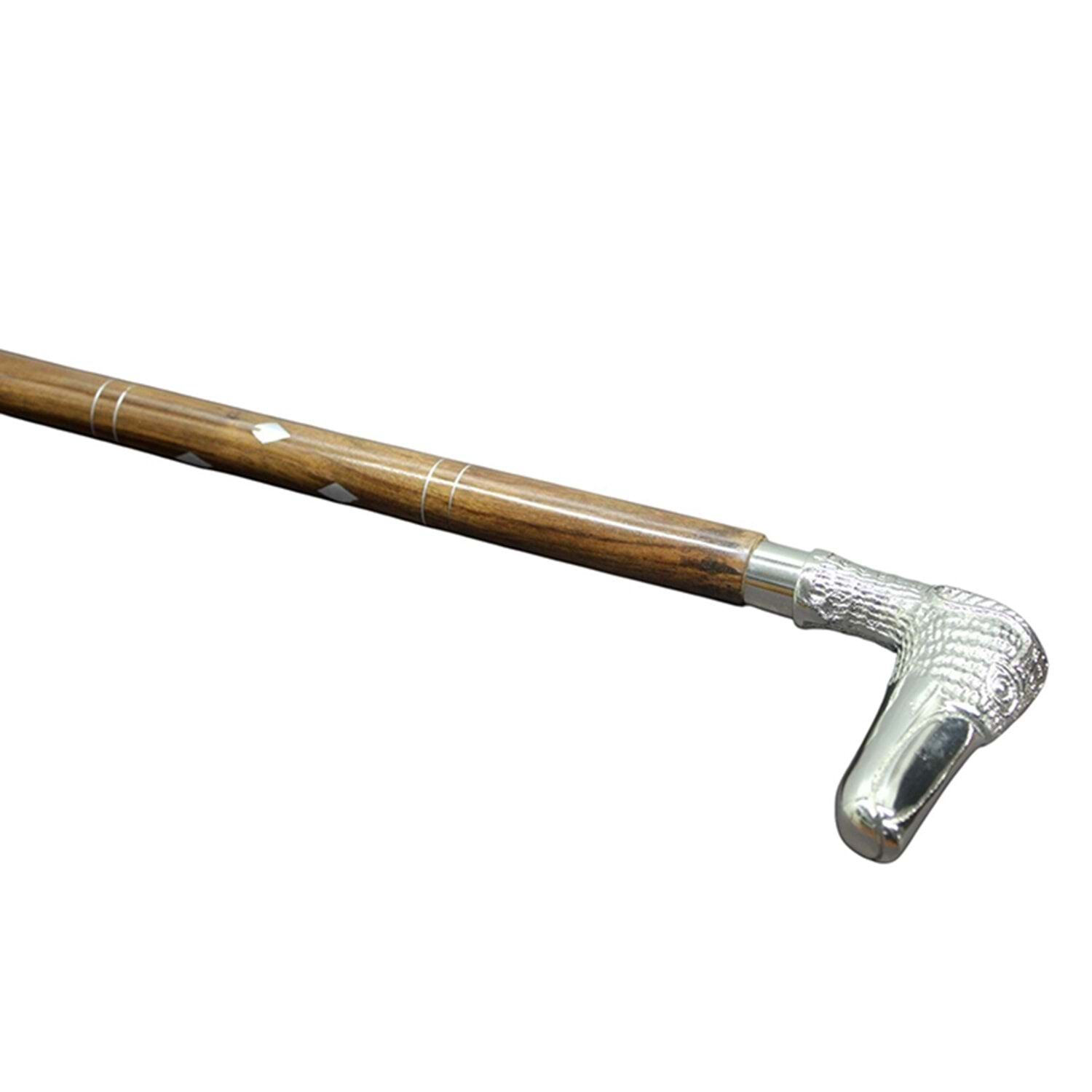 Pirinç Köpek Tasarımı Baston 9173B