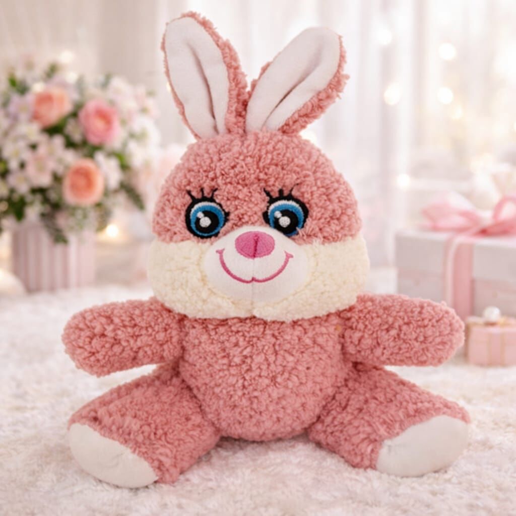 Sevimli Peluş Tavşan