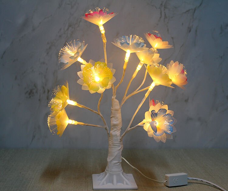 Dekoratif Ledli Çiçek