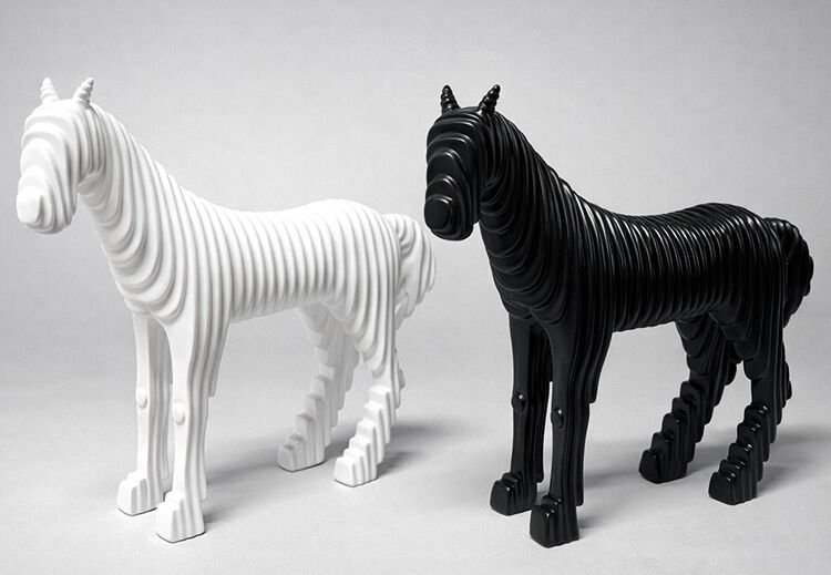 Özel Tasarım Polyester At Figürü