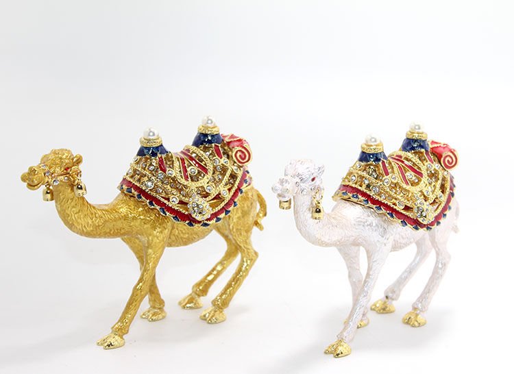 Swaroski Taşlı Tekli Deve Figürü