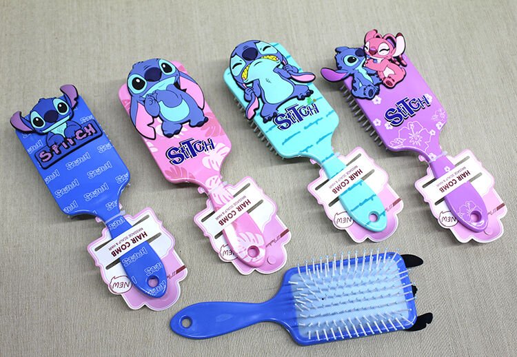 Stitch Tasarimi Saç Tarağı