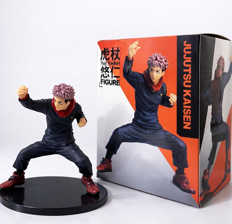Anime Jujutsu Kaisen Yuji İtadori Figürü 20 Cm Alk5272