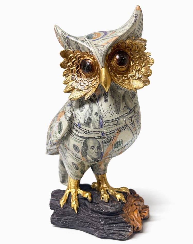 Özel Tasarım Polyester Baykuş