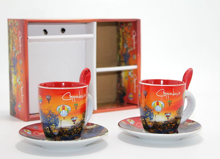 Yöresel İkili Fincan Seti