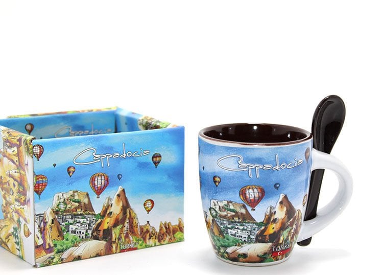 Kaşıklı Yöresel Kahve Fincanı Tekli