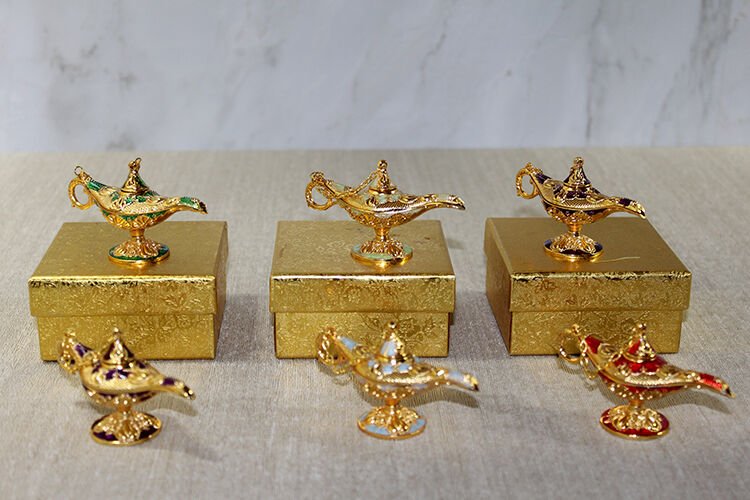 Mineli Metal Alaatin Lambası