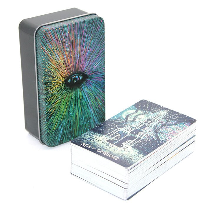 James R. Eads The Prisma Visions Metal Kutulu Tarot Kartı