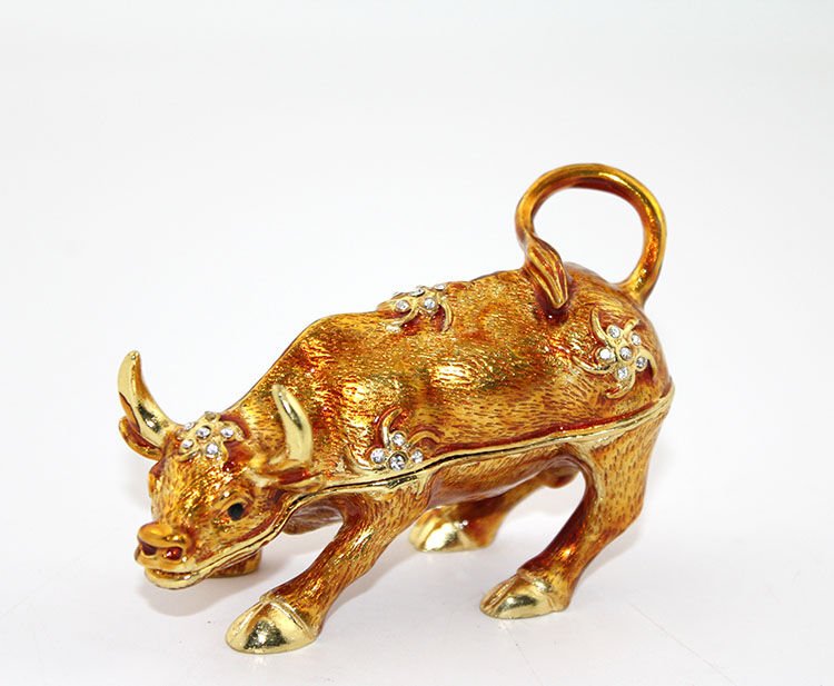 Swaroski Taşlı Tekli Boğa