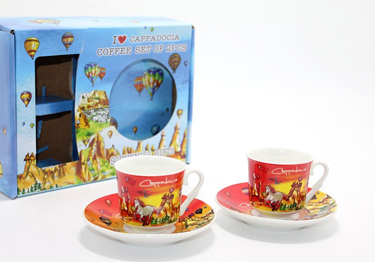 Yöresel İkili Fincan Seti