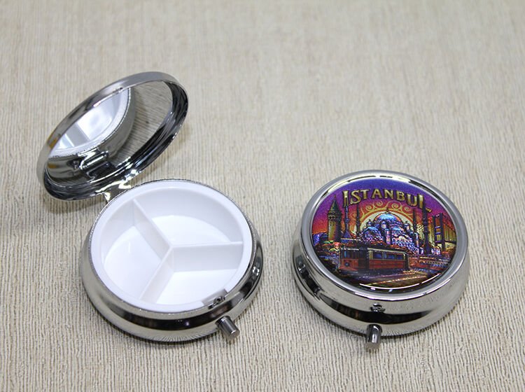 İstanbul Temali Enfiye Kutusu