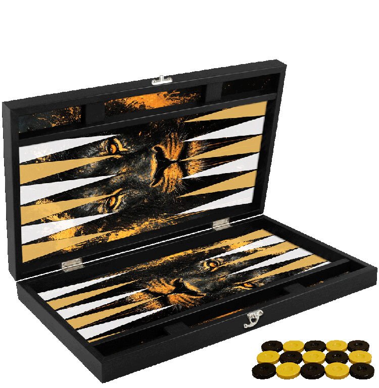 Özel Aslan Tasarımı Tavla