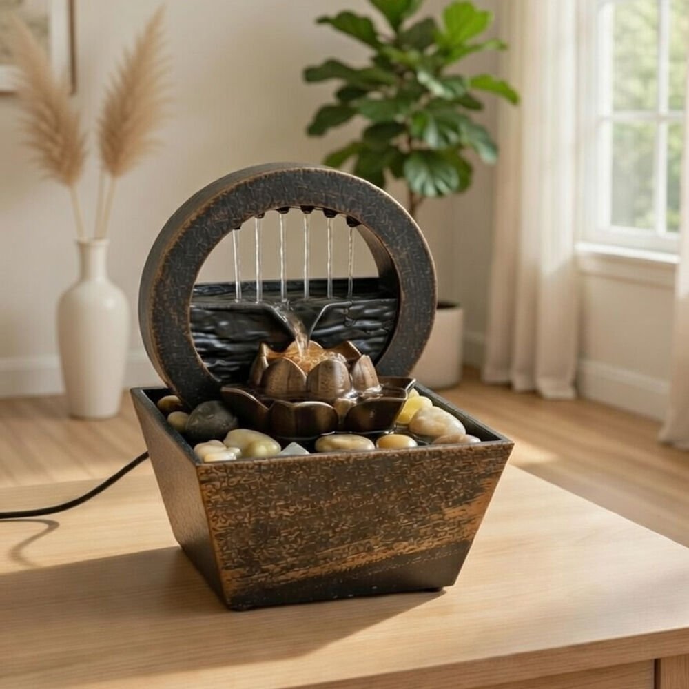 Dekoratif Masaüstü Su Şelalesi